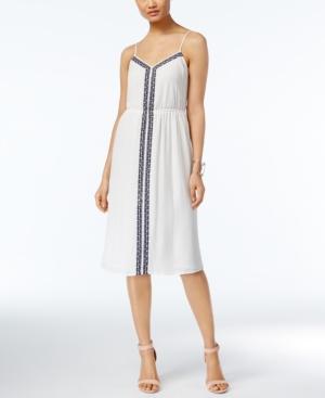 Vince Camuto Embroidered Dress
