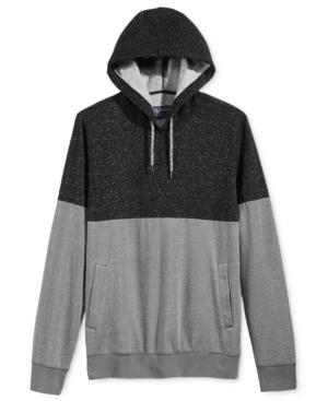 American Rag Men's Colorblocked Fleck Fleece Hoodie, Only At Macy's