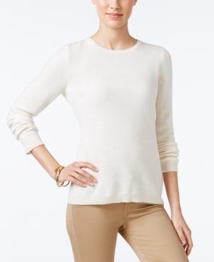 Charter Club Cashmere Crew-neck Sweater, Only At Macy's, 18 Colors Available