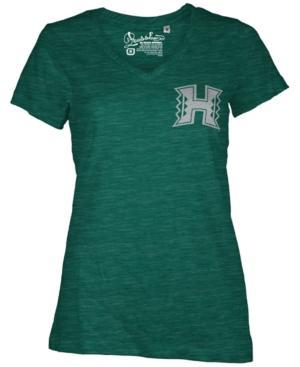 Royce Apparel Inc Women's Hawaii Warriors Logo T-shirt