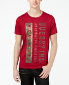 Guess Men's Rock Metallic Logo-print T-shirt