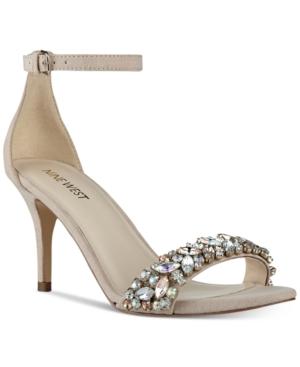 Nine West Innocent Embellished Evening Sandals Women's Shoes