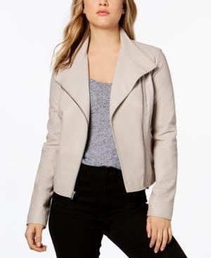 Marc New York Felix Asymmetrical Leather Moto Jacket