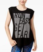 Energie Active Juniors' Alessia Mesh-contrast T-shirt