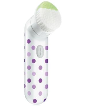 Clinique Sonic System Purifying Cleansing Patterned Brush, Purple Polka Dot