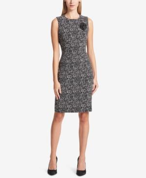 Dkny Jacquard Sheath Dress