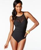 Magicsuit Illusion-yoke Tummy-control One-piece Swimsuit Women's Swimsuit