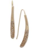 Ivanka Trump Gold-tone Pave Threader Earrings