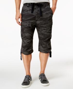 Sean John Men's Camo-print Flight Shorts