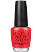 Opi Nail Lacquer, Color So Hot It Berns