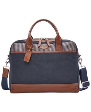 Fossil Wyatt Fabric Work Bag