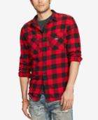 Denim & Supply Ralph Lauren Men's Plaid Long-sleeve Shirt