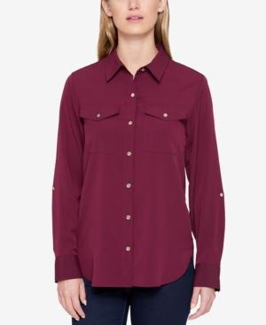 Tommy Hilfiger Core Roll-tab Shirt, Created For Macy's