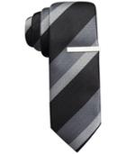 Alfani North Stripe Skinny Tie, Only At Macy's