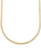 20 Italian Gold Herringbone Chain Necklace In 10k Gold