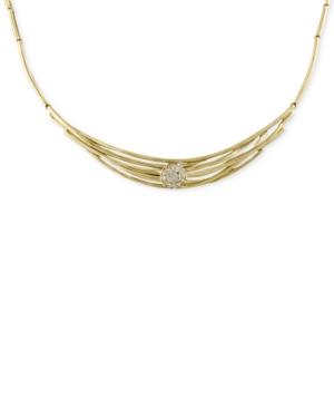 D'oro By Effy Diamond Necklace (1/3 Ct. T.w.) In 14k Gold