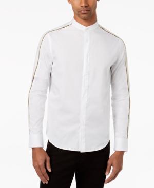 Sean John Men's Banded Collar Shirt