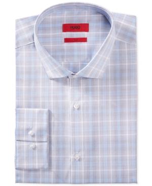Hugo Slim-fit Plaid Dress Shirt