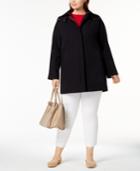 Vince Camuto Plus Size A-line Raincoat