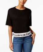 Calvin Klein Jeans Cropped Logo T-shirt