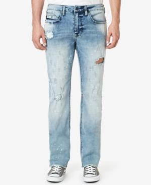 Buffalo David Bitton Men's Six-x Ripped Jeans