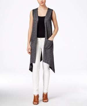 G.h. Bass & Co. Heathered High-low Vest
