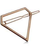 Guess Rose Gold-tone Diamond-shape Hair Pin