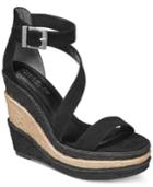 Charles By Charles David Thunder Platform Wedge Sandals Women's Shoes