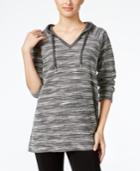 Style & Co. Marled-knit Hoodie, Only At Macy's
