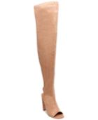 Steve Madden Women's Kimmi Peep-toe Over-the-knee Boots Women's Shoes