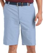Izod Flat-front Oxford Solid Shorts