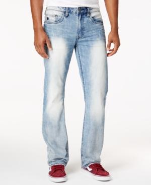 Buffalo David Bitton Men's Six Bleached And Contrasted Jeans