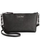 Calvin Klein Mini Saffiano Leather Crossbody