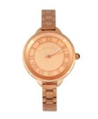 Bertha Quartz Madison Collection Rose Gold Stainless Steel Watch 36mm