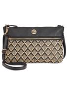 Giani Bernini Graphic Straw-look Crossbody, Only At Macy's