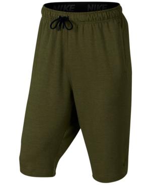 Nike Men's Dri-fit Fleece Long Shorts