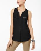 Inc International Concepts Mixed-media Top, Created For Macy's