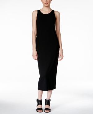 Eileen Fisher Sleeveless Scoop-neck Maxi Dress