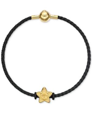 Chow Tai Fook Puppy Star Braided Bracelet In 24k Gold
