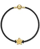 Chow Tai Fook Puppy Star Braided Bracelet In 24k Gold
