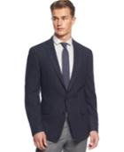 Dkny Navy Slim-fit Soft Sportcoat