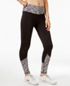 Ideology Colorblocked Fleece-lined Leggings, Created For Macy's