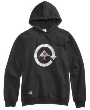 Lrg Men's Woodlands Logo-print Fleece Hoodie