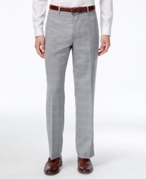 Inc International Concepts Men's Slim-fit Plaid Pants, Only At Macy's