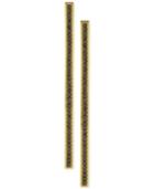 Vince Camuto Pave Stick Drop Earrings