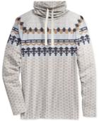 American Rag Men's Geo-print Funnel-neck Shirt, Only At Macy's