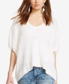 Polo Ralph Lauren Open-knit Linen Sweater