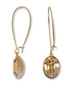 Swarovski Earrings, Crystal Golden Shadow Earrings