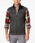 Tasso Elba Men's Sherpa-lined Collar Vest, Only At Macy's