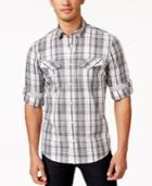 Inc International Concepts Guillaume Plaid Long-sleeve Shirt, Only At Macy's
